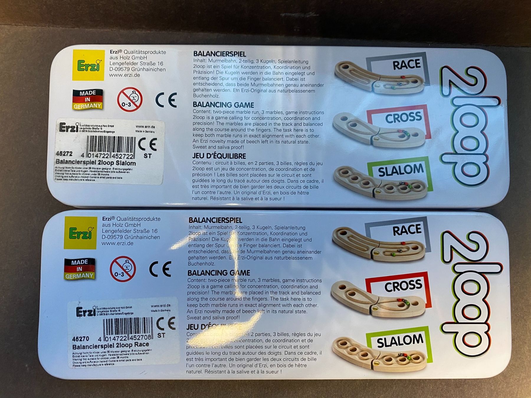 Spiele: 2 Erzi Balancierspiele 2loop Sets Holz – Gebraucht aus Spiez von Mlandcruiser 3