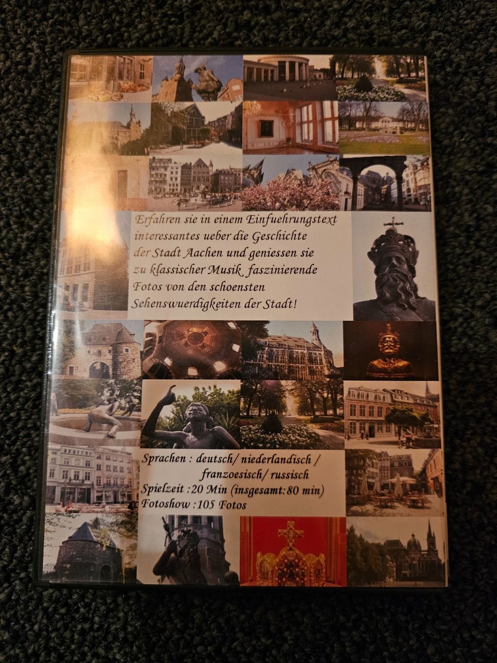 Tutti i DVDs: IMPRESSIONEN DER STADT ACHEN(13559) – Usato da Ruswil venduto da M71 1
