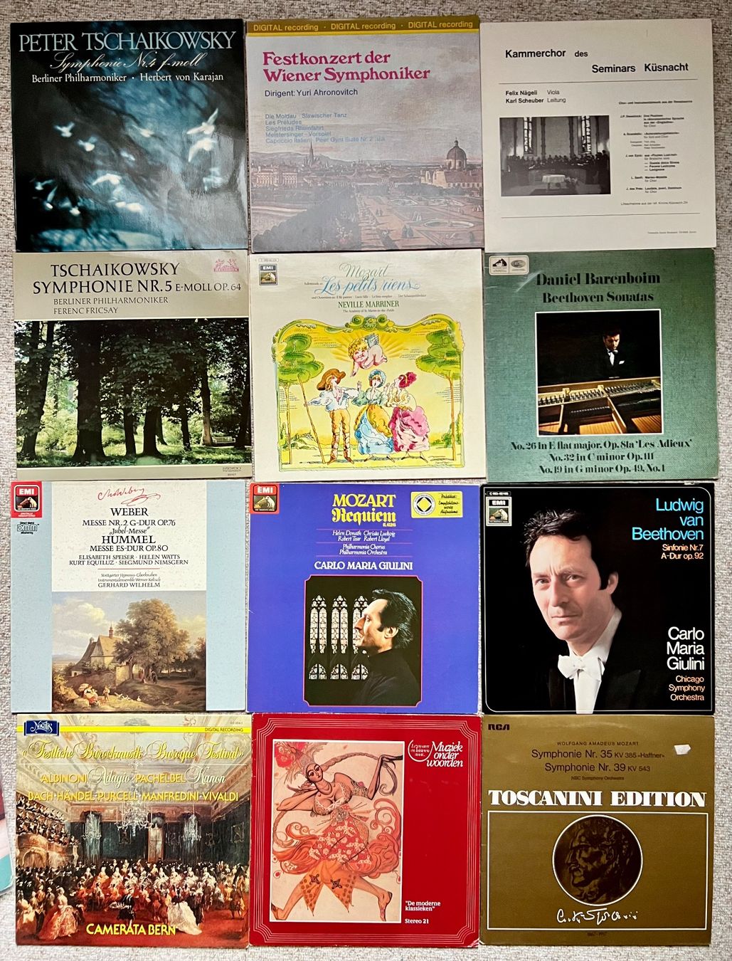 Dischi in vinile: 80+ SCHALLPLATTEN SAMMLUNG KLASSIK – Usato da Unterseen venduto da bongmarley
