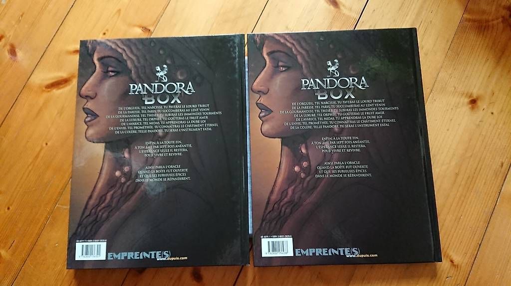 Fumetti: Pandora Box Tome 1-8 – Usato da Eclépens venduto da Shunyam 1