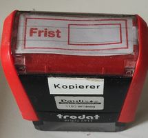 Stempel 'Frist'' - Trodat Printy 4911