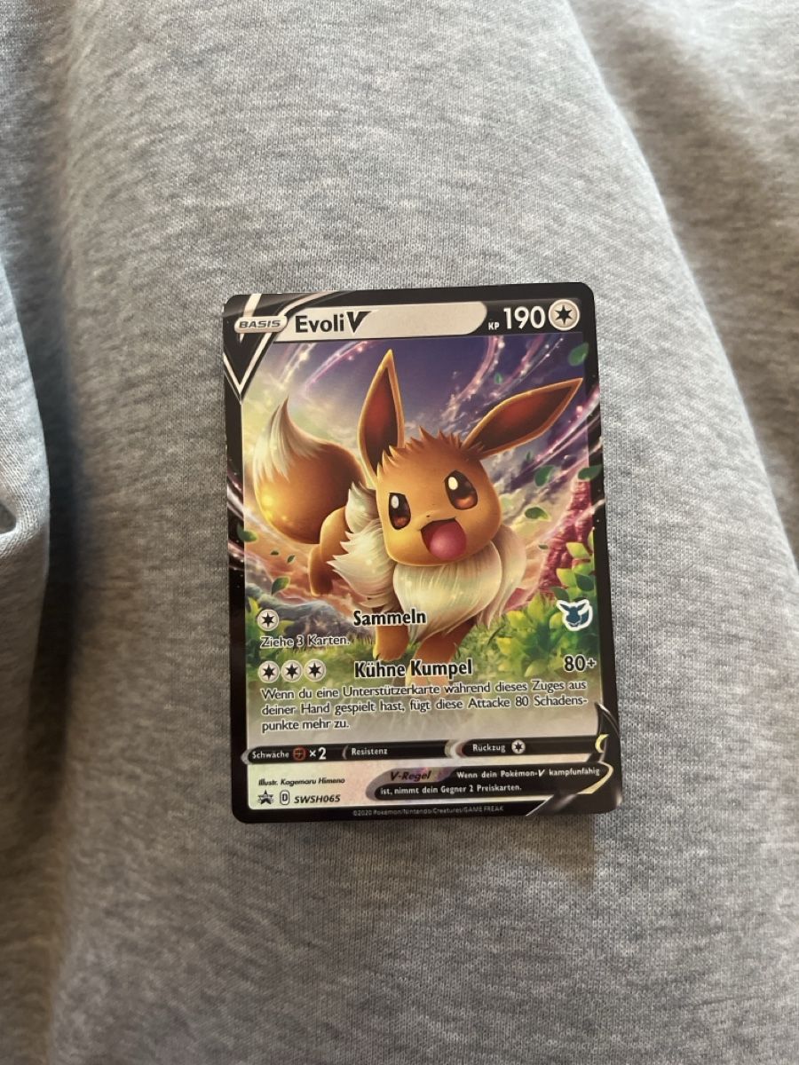 Pokémon Carte collezionabili: Evoli V Promo Perfekt  – Nuovo (secondo la descrizione) da Zollikon venduto da ale_x2b2