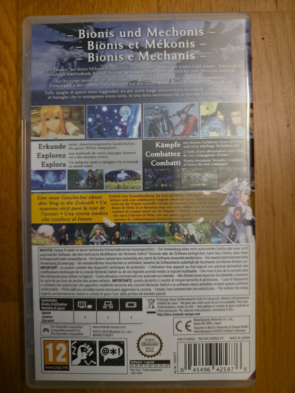 Nintendo Jeux: Xenoblade Chronicles Definitive Edition - Nintendo Switch – D'occasion à Zürich par jabo22 1