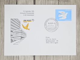 CL11 Enveloppe + Timbre Suisse 1995