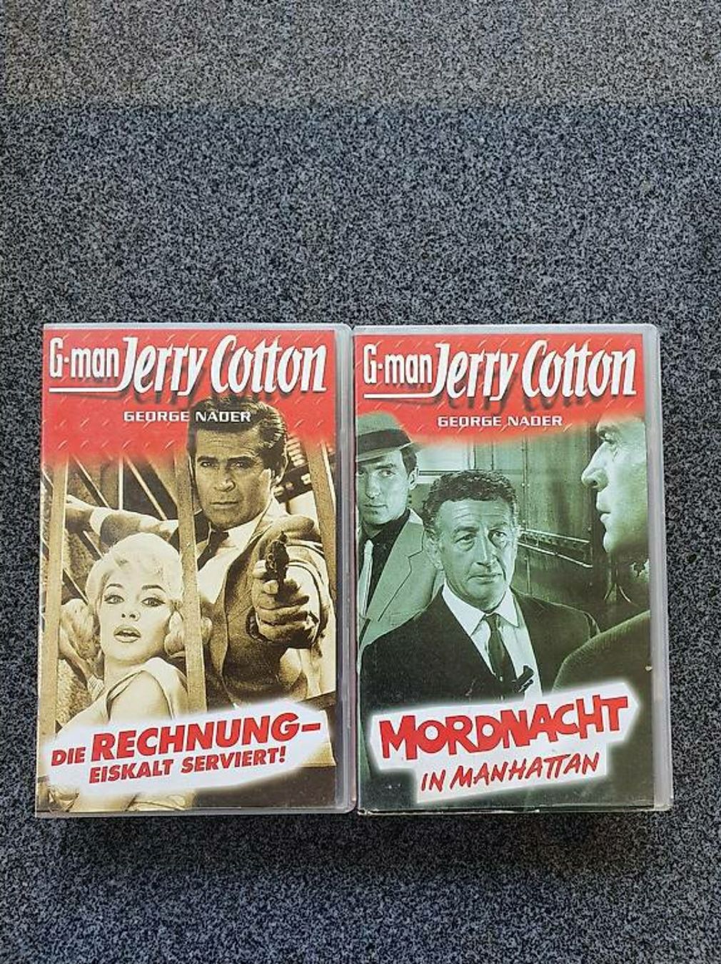 Tutti i VHS: G-man Jerry Cotton Vhs Filme – Usato da Herznach venduto da kayley09