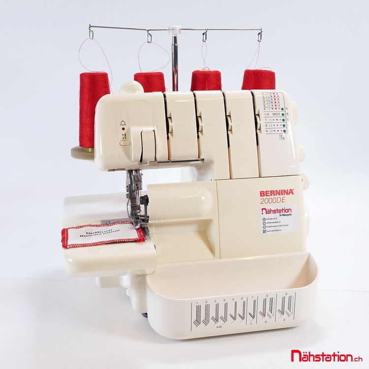 Bernina 2000DE Overlock frisch revidiert 6 Monate Garantie Kaufen auf