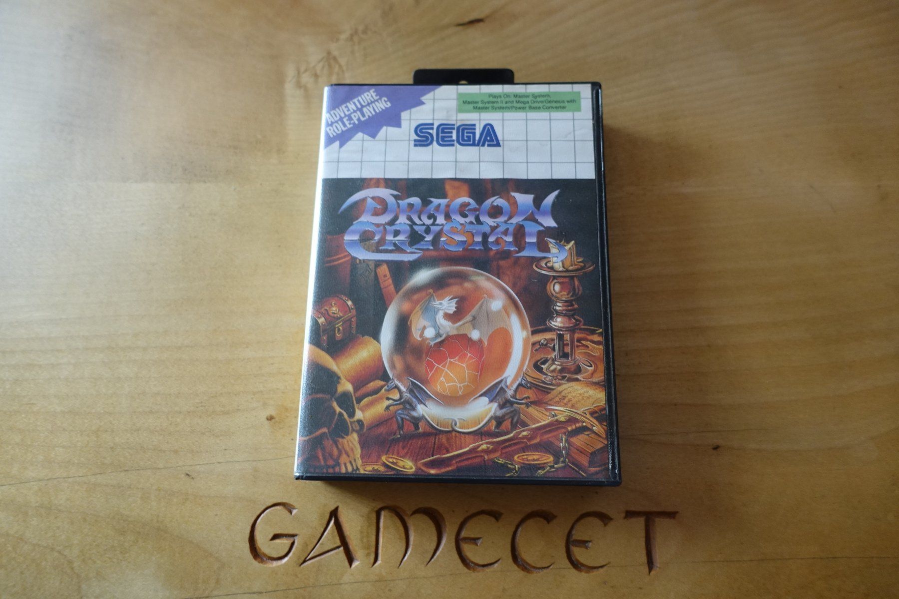 Sega Jeux: Dragon Crystal - Sega Master System – D'occasion à Steinach par Gamecet