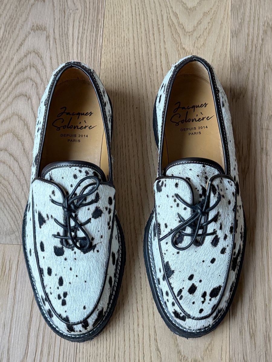 Scarpe da uomo: Jacques Solovière White Cow Loafers – Nuovo (secondo la descrizione) da Zürich venduto da dav_ylk6 2