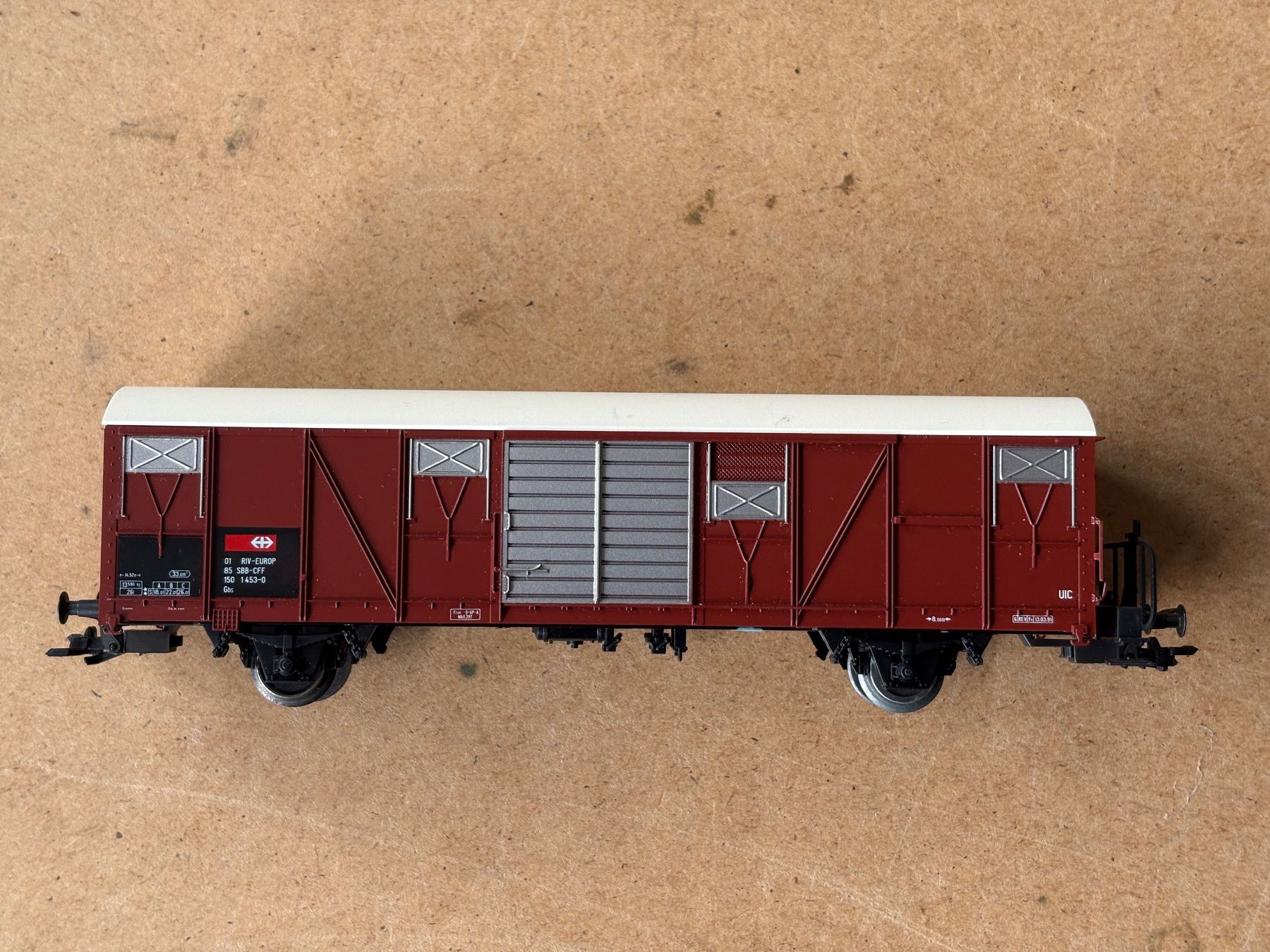 Märklin Modelleisenbahnen: Marklin Güterwagen SBB – Neu (gemäss Beschreibung) aus Hauterive NE von eriamch 2
