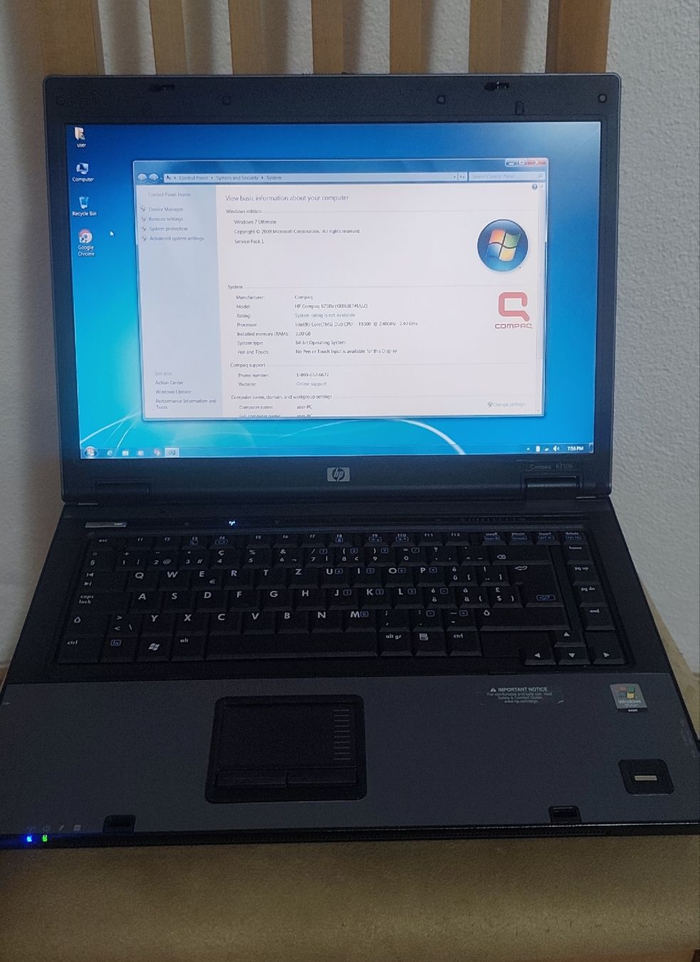 Compaq Portables: HP Compaq 6710b – D'occasion à Pedrinate par ipe_bgt7 2