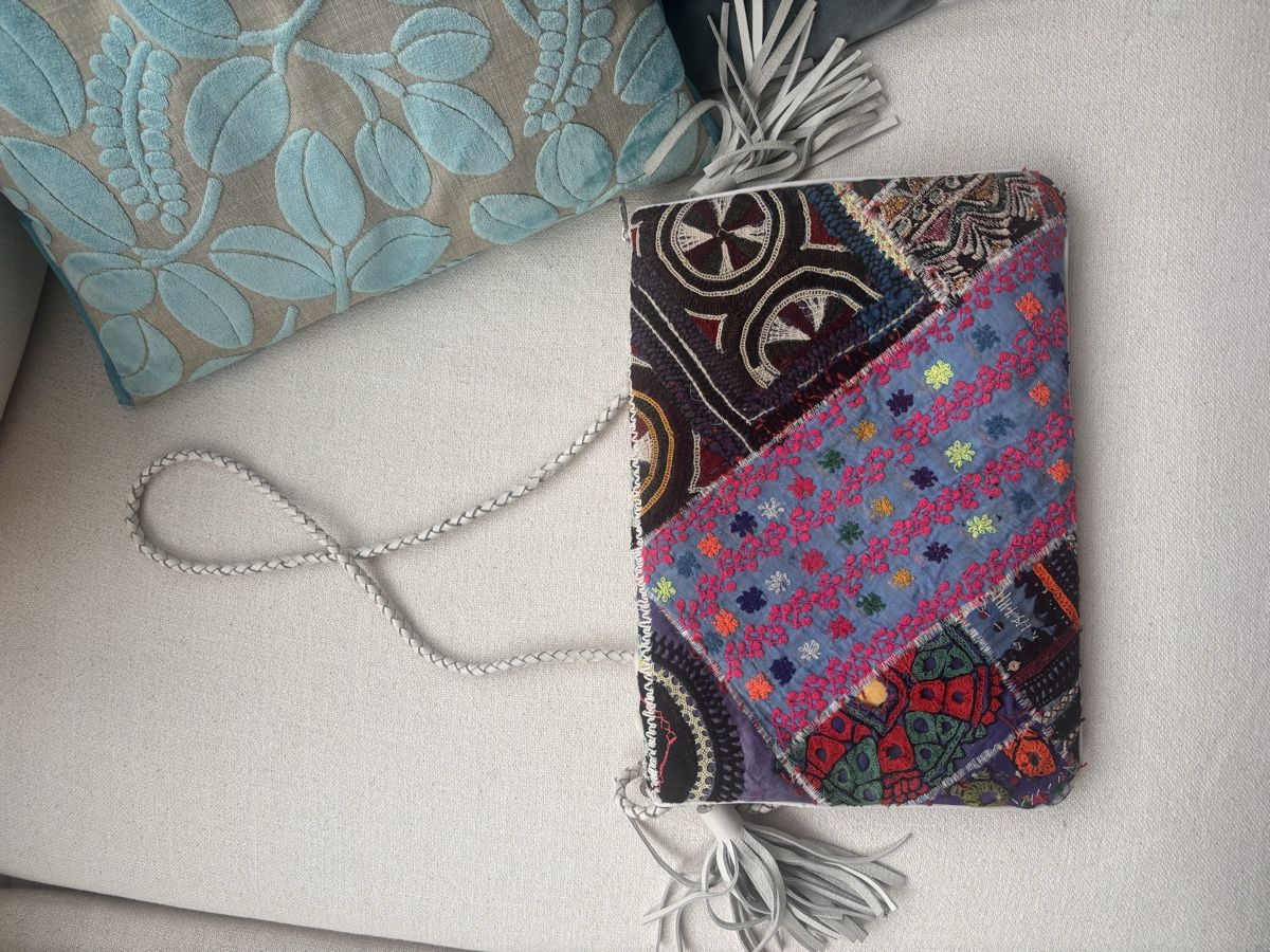 Borse da donna: Clutch/Umhängetasche mit Fransen – Usato da Zollikon venduto da lar_572k 2