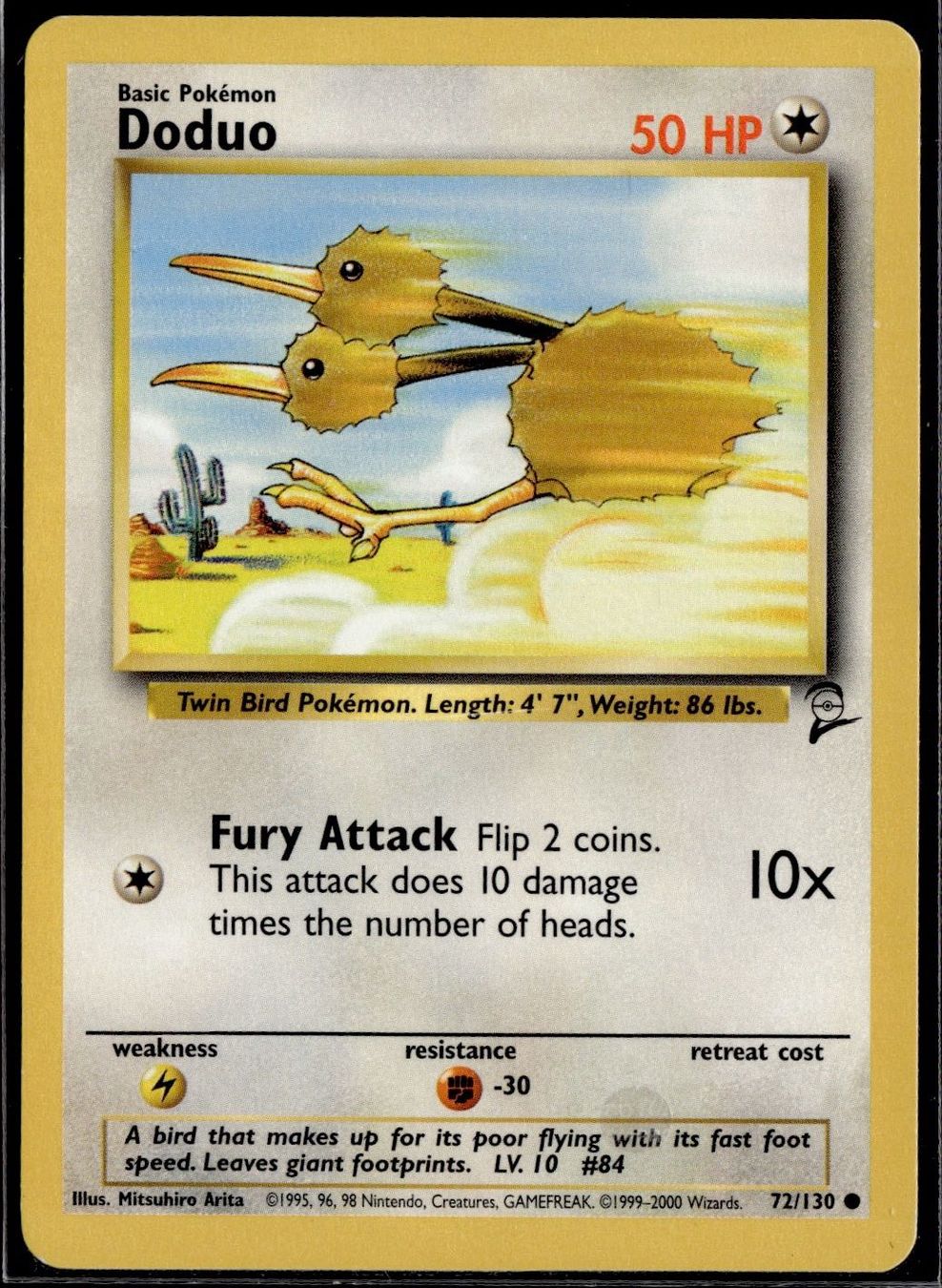 Pokémon Carte collezionabili: Duduo 72/130 Base Set – Usato da Zürich venduto da pokemon_cards