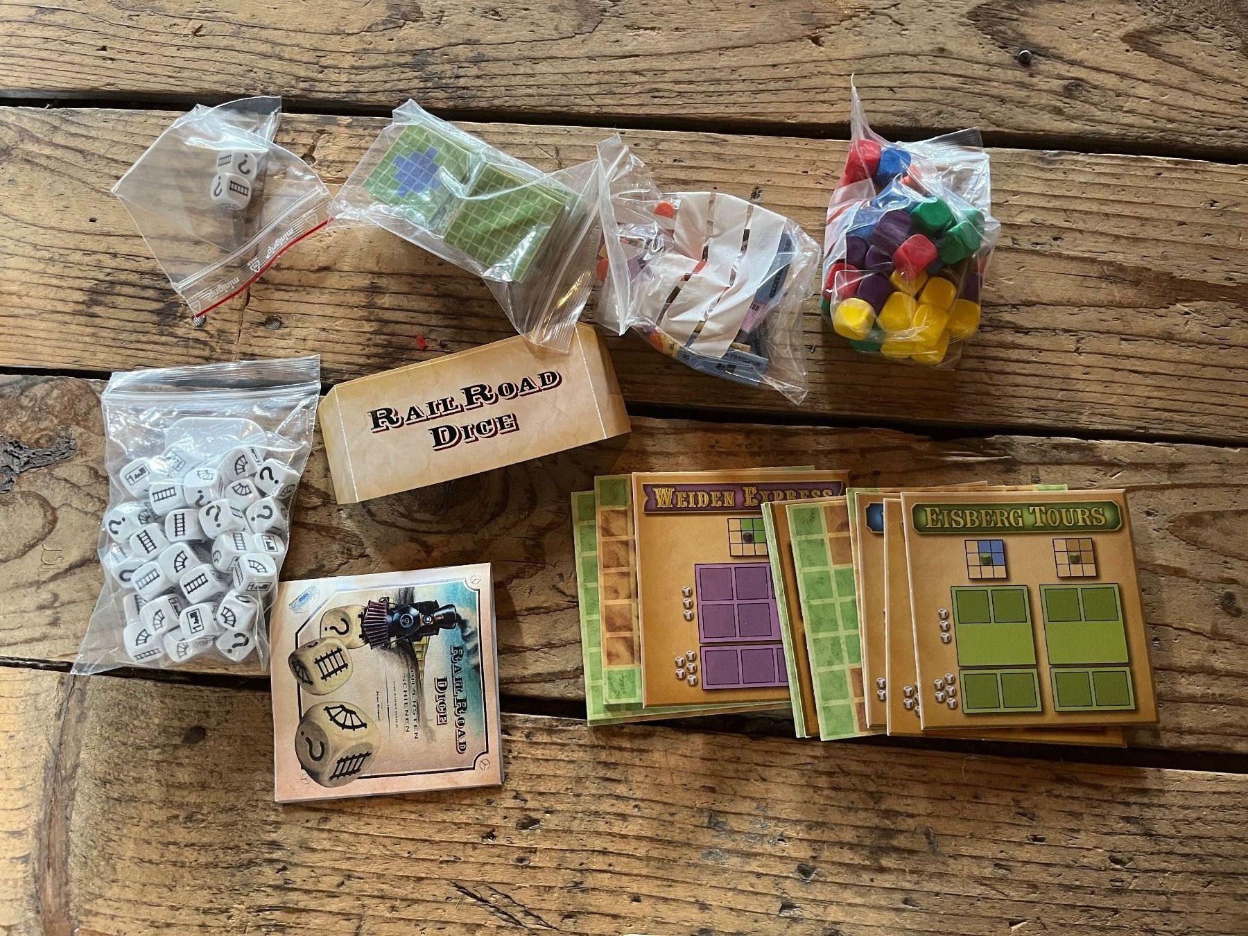 Giochi: Railroad Dice – Nuovo (secondo la descrizione) da Bern venduto da Vineb 2