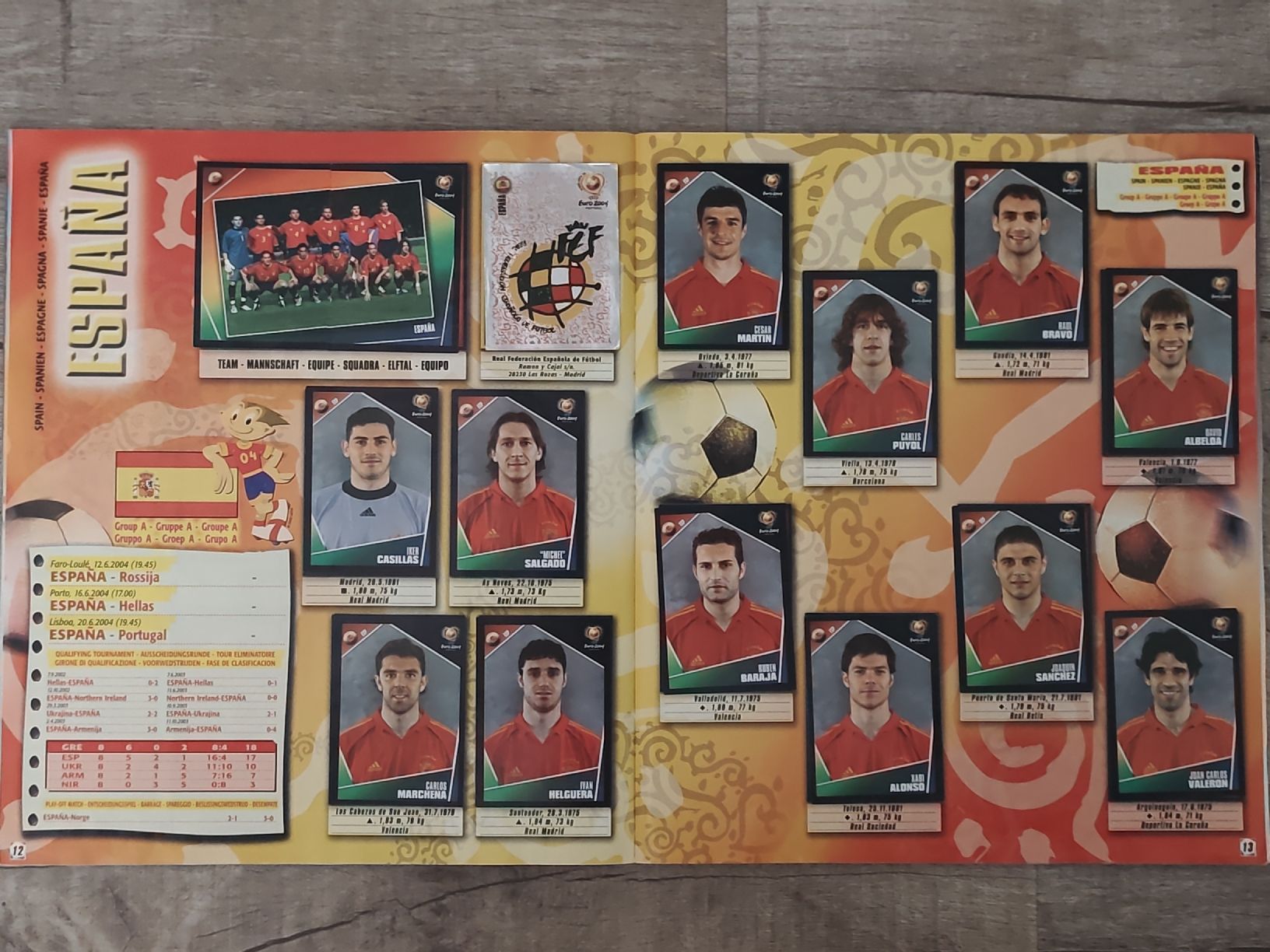 Panini Album: Panini EM 2004 Album komplett  – Usato da Kreuzlingen venduto da m0ritz.sch 1