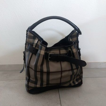 Burberry Handtasche Check Muster guter Zustand