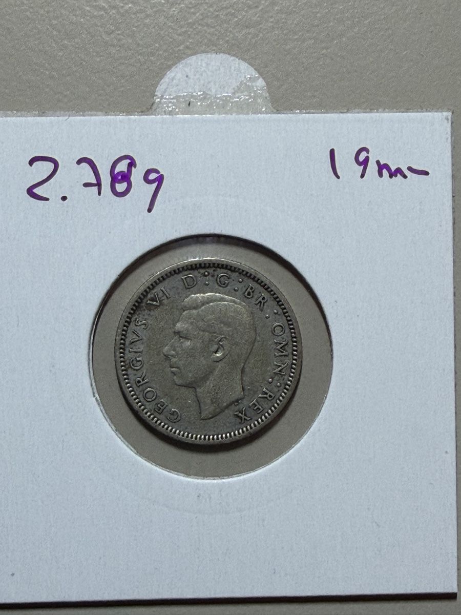 Toutes les monnaies: GB - 6 pence - 1939 - AG  – D'occasion à Payerne par Mike1682 1
