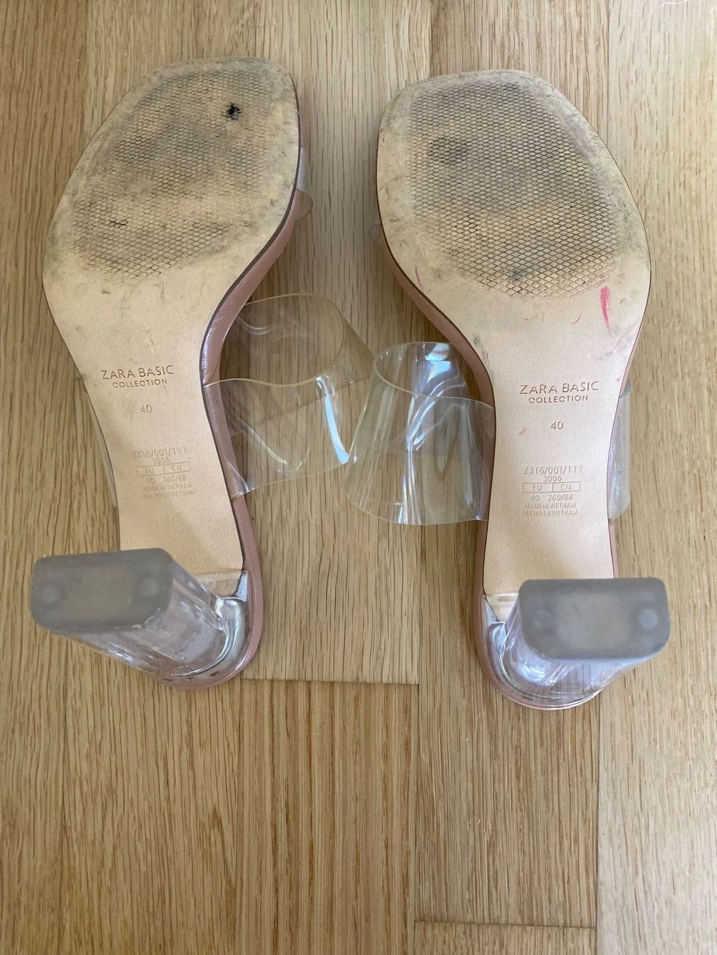 Zara Scarpe da donna: ZARA BASIC HEELS TRANSPARENT – Usato da Walchwil venduto da Finibaci 2