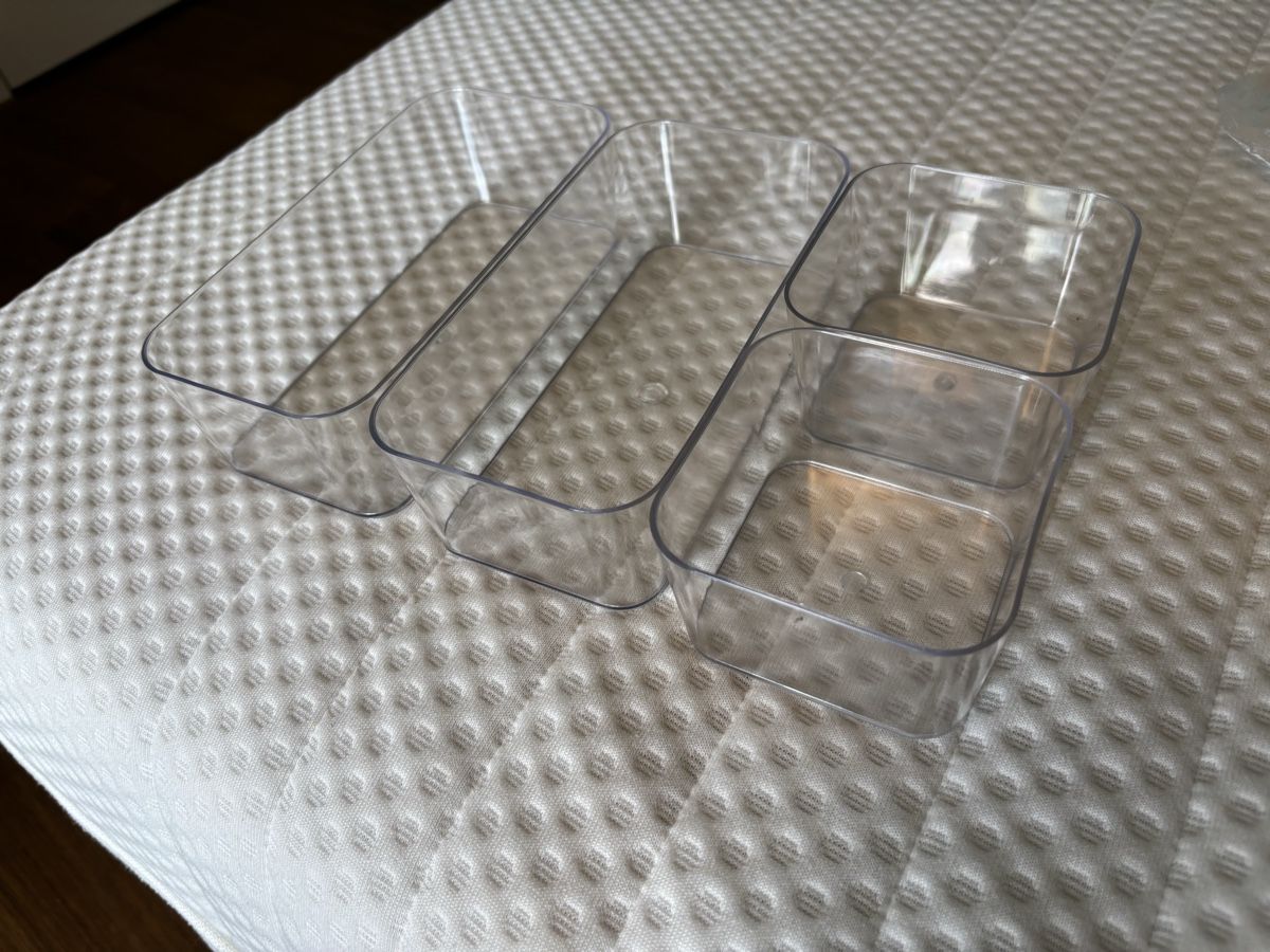 Contenitori & Simili: 4 transparente Aufbewahrungsboxen neu – Nuovo e nell'imballaggio originale da Nottwil venduto da jon_wg27 1