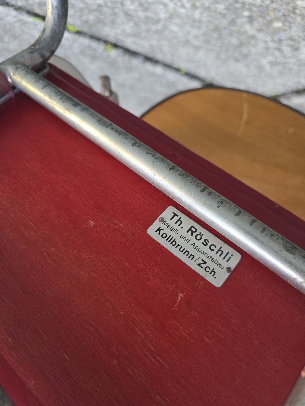 Stühle: Vintage Th. Röschli Kinderstuhl Tischsitz – Gebraucht aus Uster von DuVaekkedeMig 1