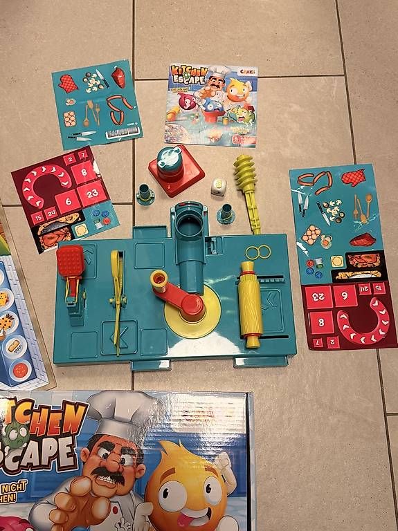 Giochi: Kitchen Escape, Kinder Knete Spiel ab 3 Jahren – Nuovo (secondo la descrizione) da Wilen b. Wil venduto da carpediem25 2