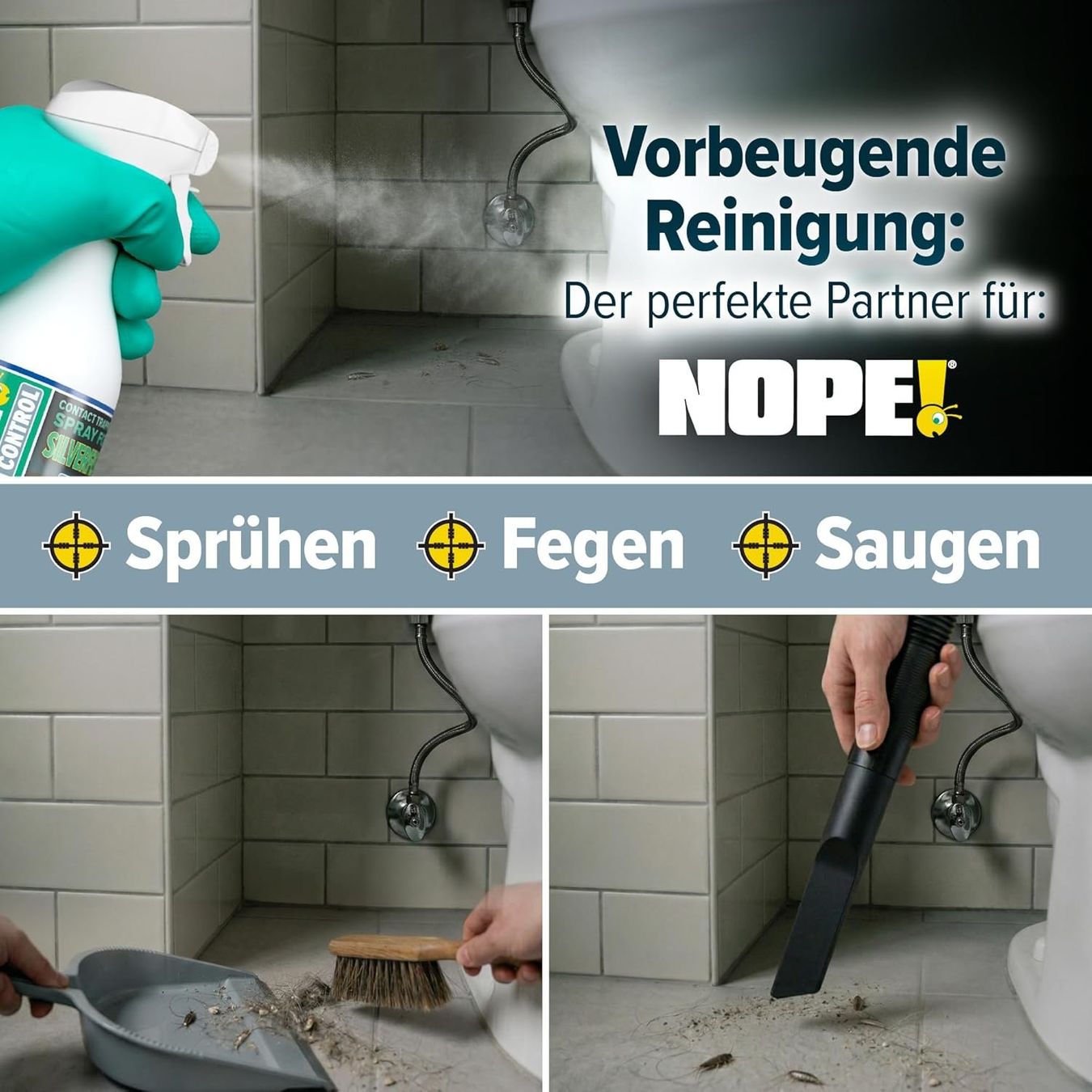 Sonstiges für Haushalt & Wohnen: Silberfischchen Spray biozidfrei – 500 ml – Neu und originalverpackt aus Suhr von SchnapperCH 6