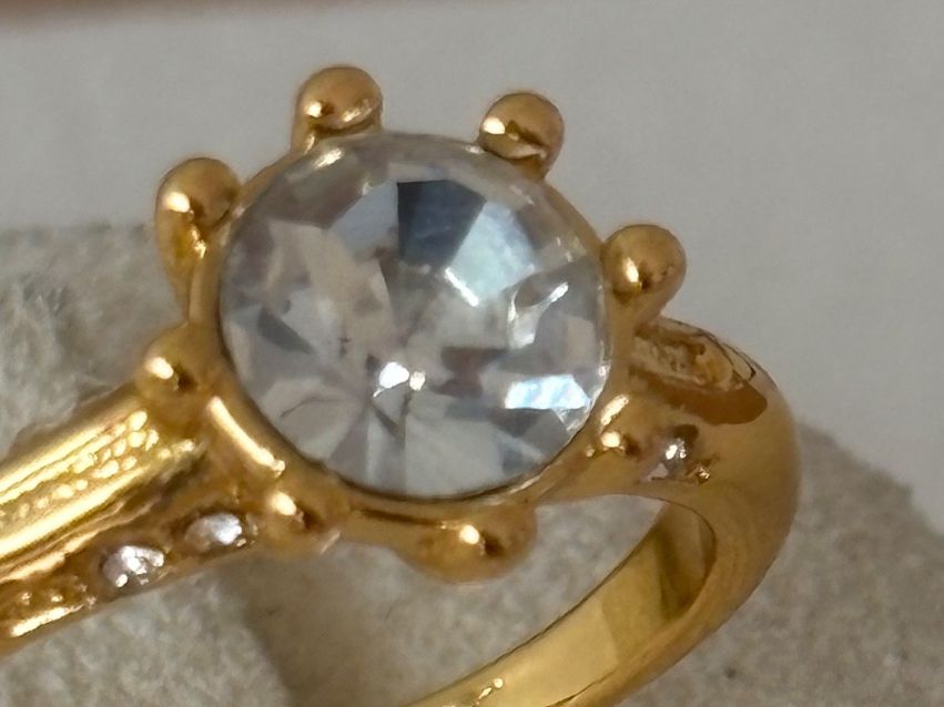 Ringe: Luxus Elegante Gr.9/19 Ring Farbe: Gold – Neu (gemäss Beschreibung) aus Biel-Bienne von Roserosse13 2