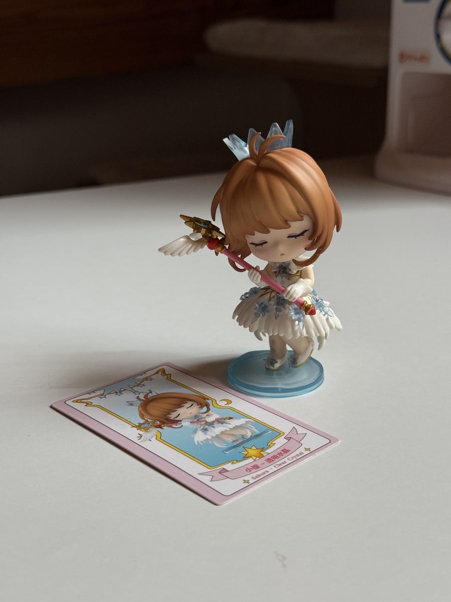 Pop Mart Statuette: Pop Mart Card Captor Sakura Clear Crystal – Usato da Lenzburg venduto da Krishi