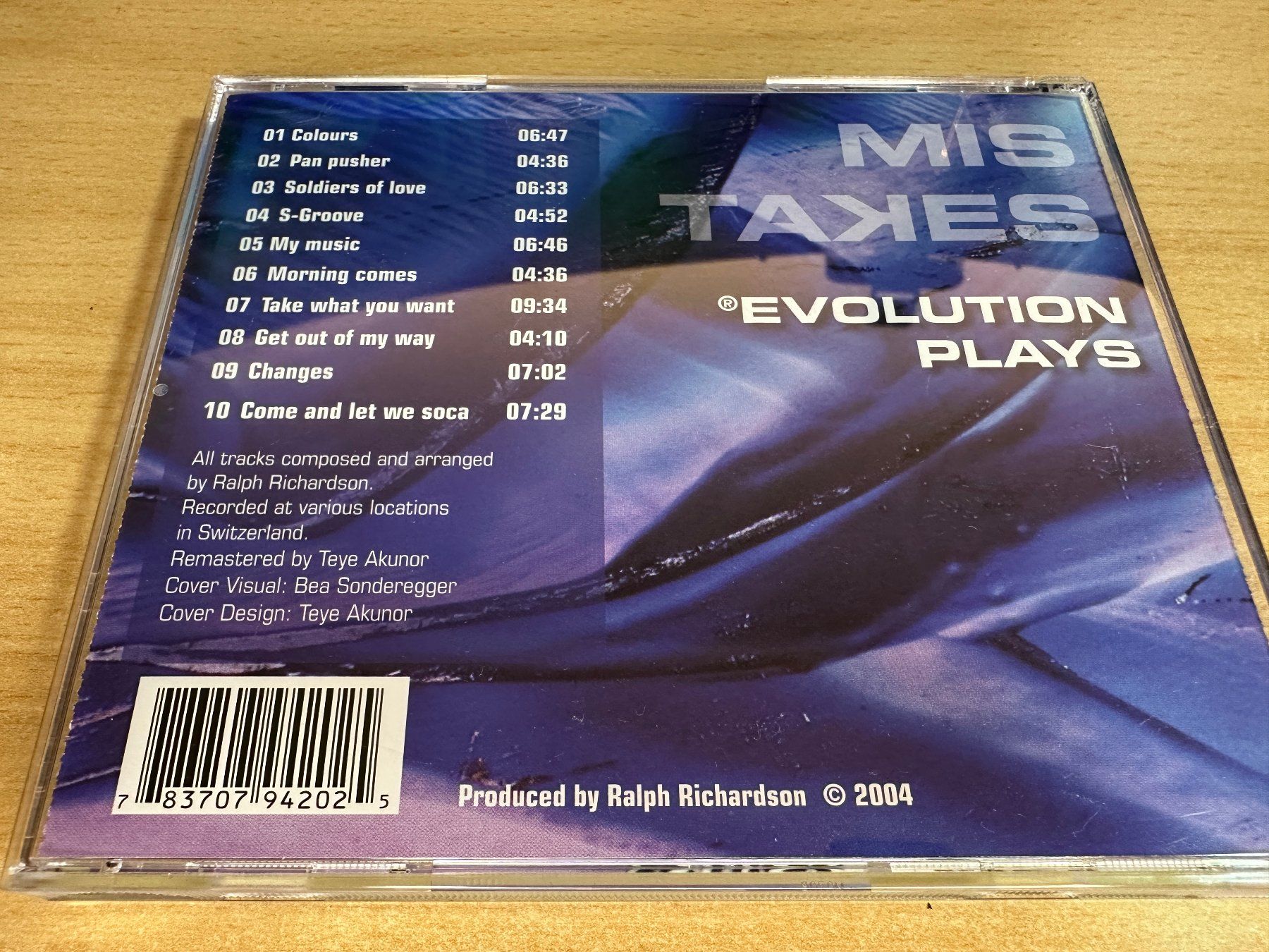 CD: Y3 Evolution - Evolution Plays Richardson / Mis Takes – Usato da Rikon im Tösstal venduto da Alpenmutz 1