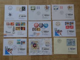 Timbres   Lot  (A)  9x   2000