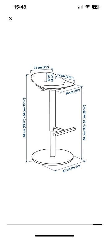 Ikea Hocker: 3 Barhocker Janinge IKEA – Gebraucht aus Liestal von jaq_hj95 3
