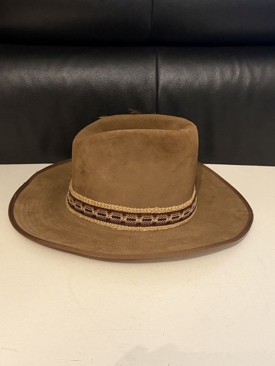 Stetson Copricapi, berretti & cappellini: Authentic Stetson Western Velour Felt Hat Size 7 – Usato da Genève venduto da sho_67qj 7