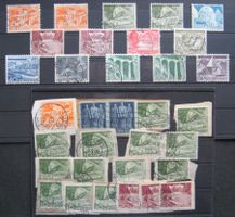 1949 Technik und Landschaft Lot gestempelt