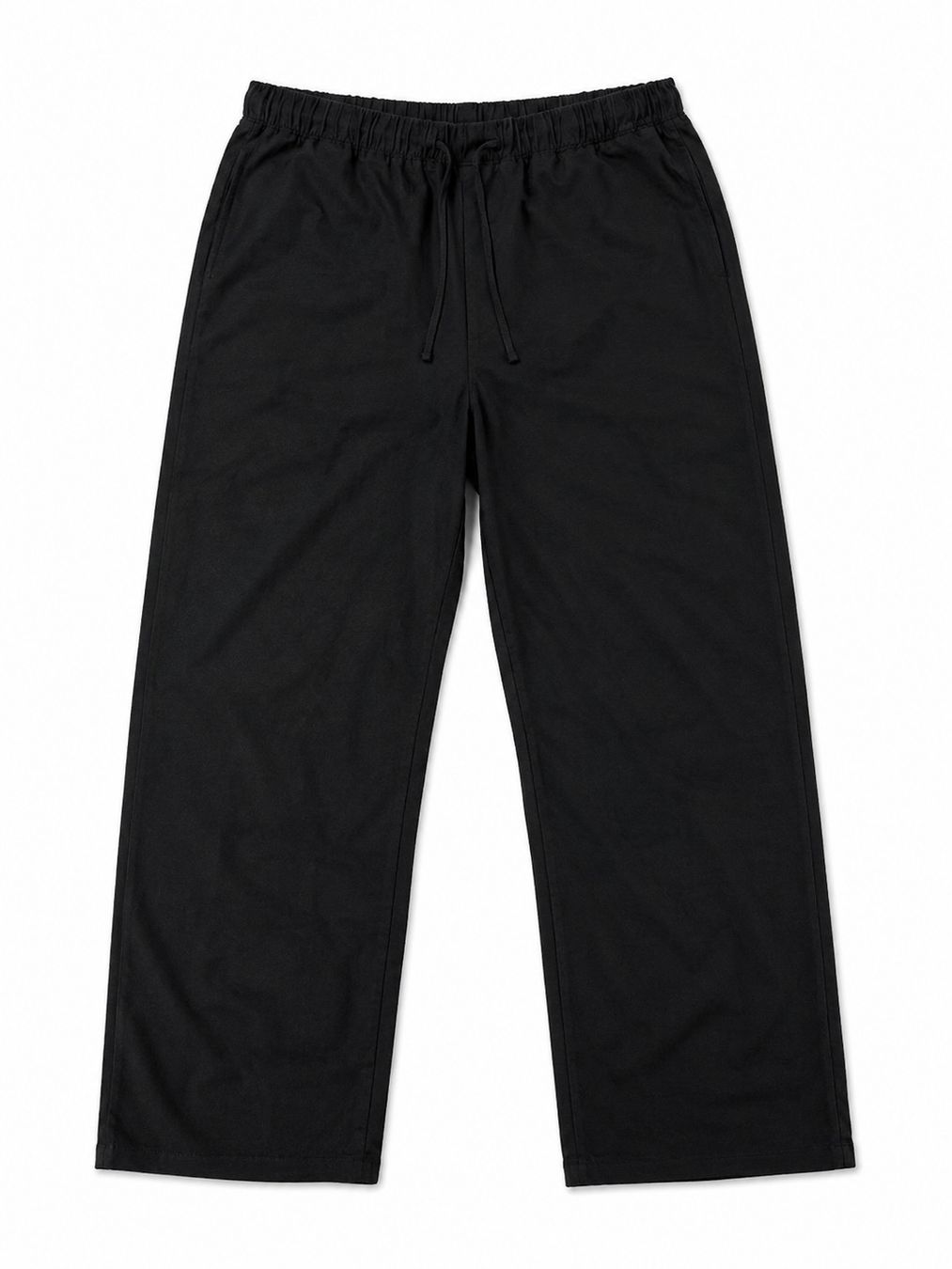 H&M Pantaloni: Schwarze Stoffhose Leinen Grösse S – Usato da Wyssachen venduto da yvo_xv28