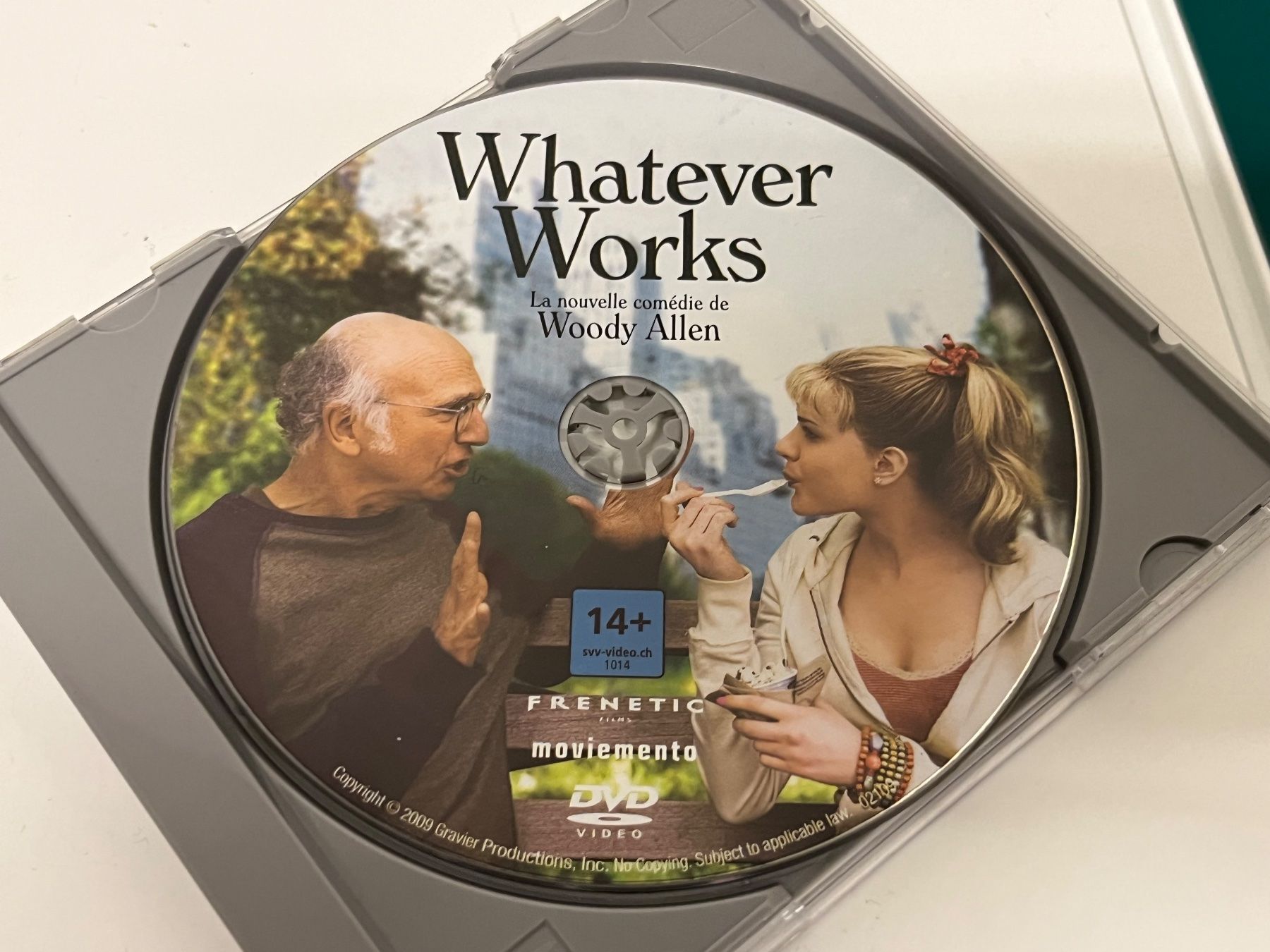Tutti i DVDs: DVD Whatever Works with Woody Allen – Usato da Nyon venduto da Ataraxia