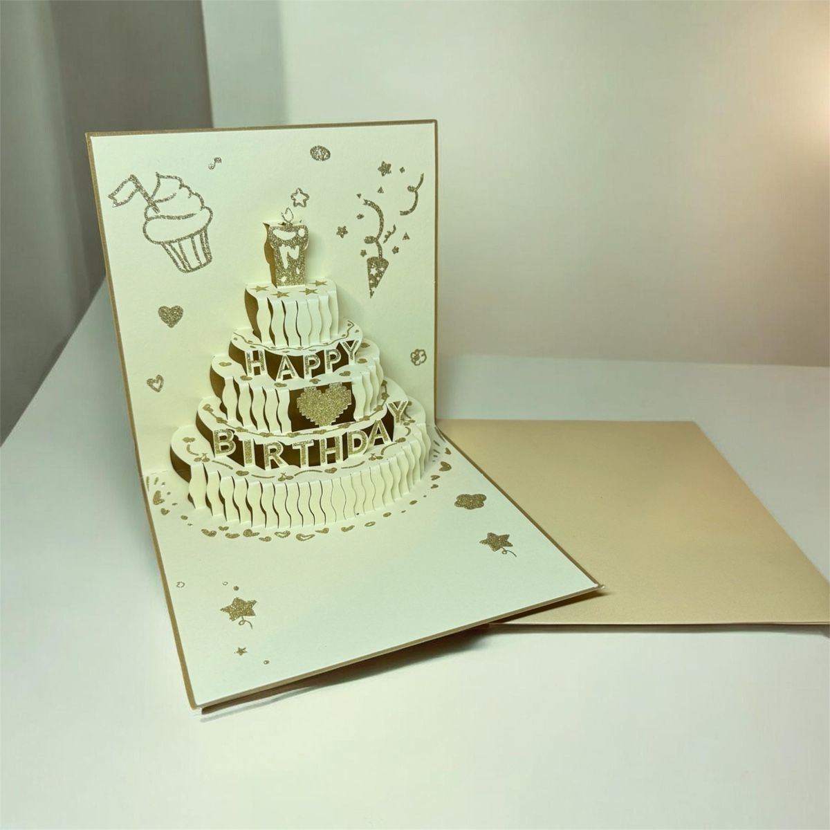 Cartoline: Carte d’anniversaire 3D – Nuovo e nell'imballaggio originale da Châtel-St-Denis venduto da Montclair_Swiss 3