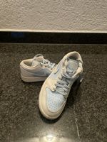 Nike Air Jordan 1 Low, hellblau/weiss