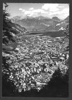 Chur gegen Falknis und Scesaplana
