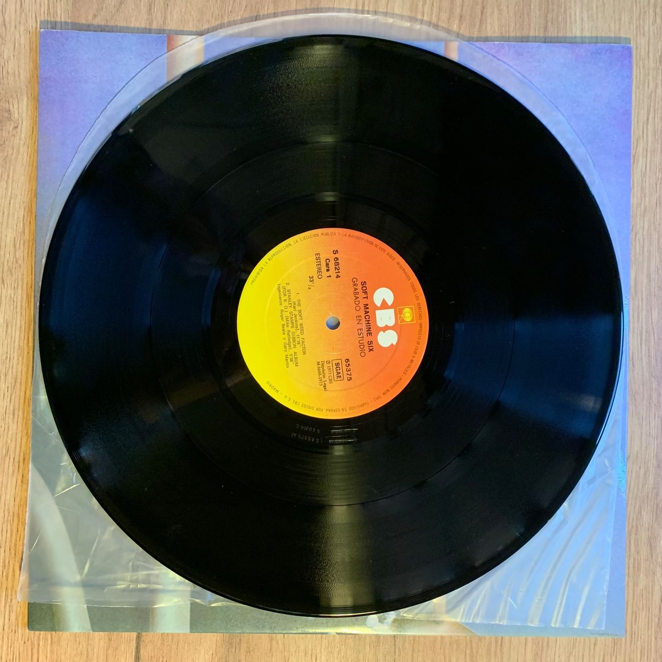 Schallplatten: SOFT MACHINE - SOFT MACHINE...RE ESP...VG+/VG+ – Gebraucht aus Gals von Diskopatshop 3