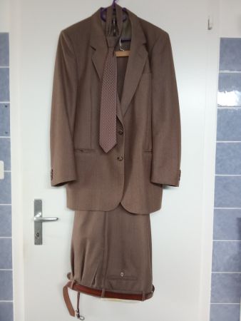 Herrenanzug braun, Bonazzi, Grösse 54