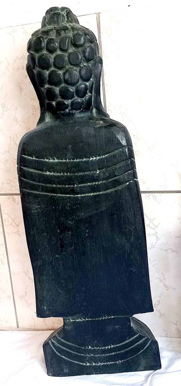 Skulpturen & Statuen: Buddha aus Holz 51cm – Gebraucht aus Baar von 2cvbaar 1