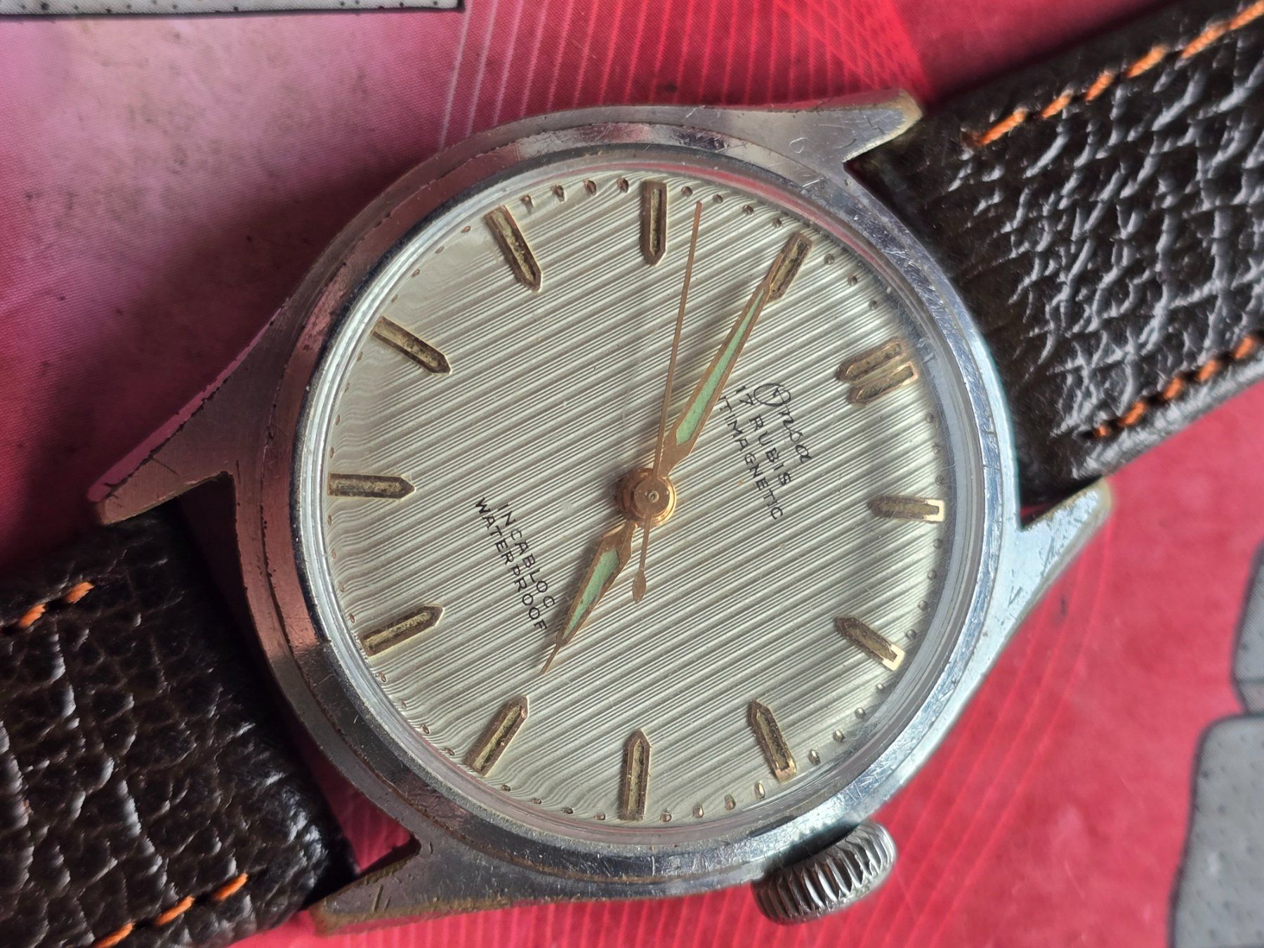 Orologi: 182 Onsa Pyjama 17 Rubis Antimagnetique – Usato da Muri AG venduto da Corredor