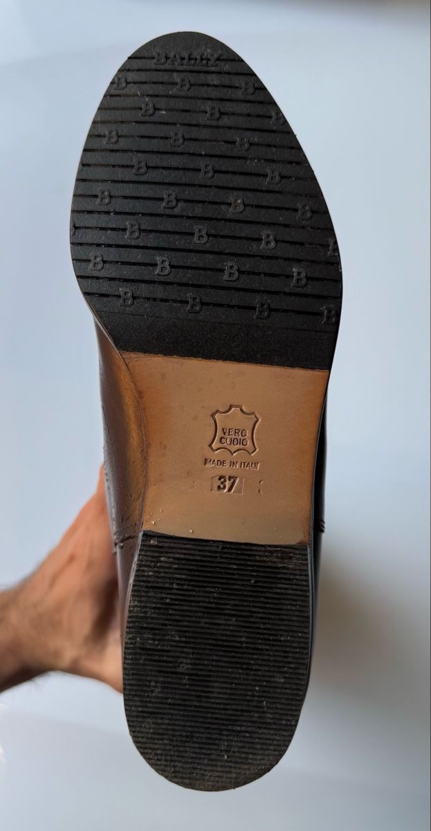 Bally Scarpe da donna: Bally Lederstiefel braun/cognac Gr. 37 – Usato da St.Gallen venduto da A9000 3