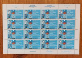 Postfrisch, gültige Schweizer Frankatur, Briefmarkenbogen