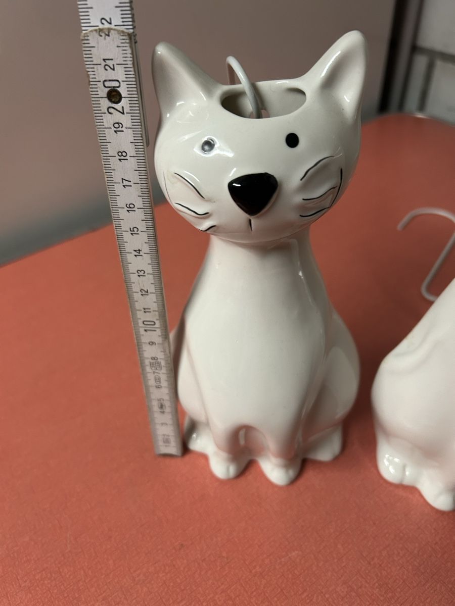 Umidificatori d'aria: 2 Katzen Keramik Wenko Luftbefeuchtern  mit Haken  – Usato da Lanzenhäusern venduto da vic63 4