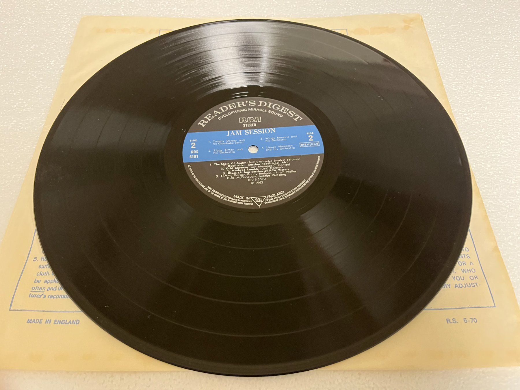 Dischi in vinile: Schallplatten Vinyl LP Jam Session LP – Usato da Mumpf venduto da dadaboygugu 5