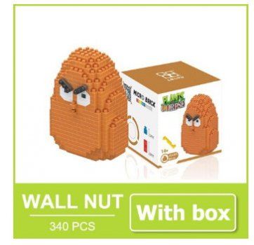 Nanoblock Kit di costruzioni: 7049A Lboyu - Plants Corpse - Wall Nut – Nuovo e nell'imballaggio originale da Hochdorf venduto da ruest-online