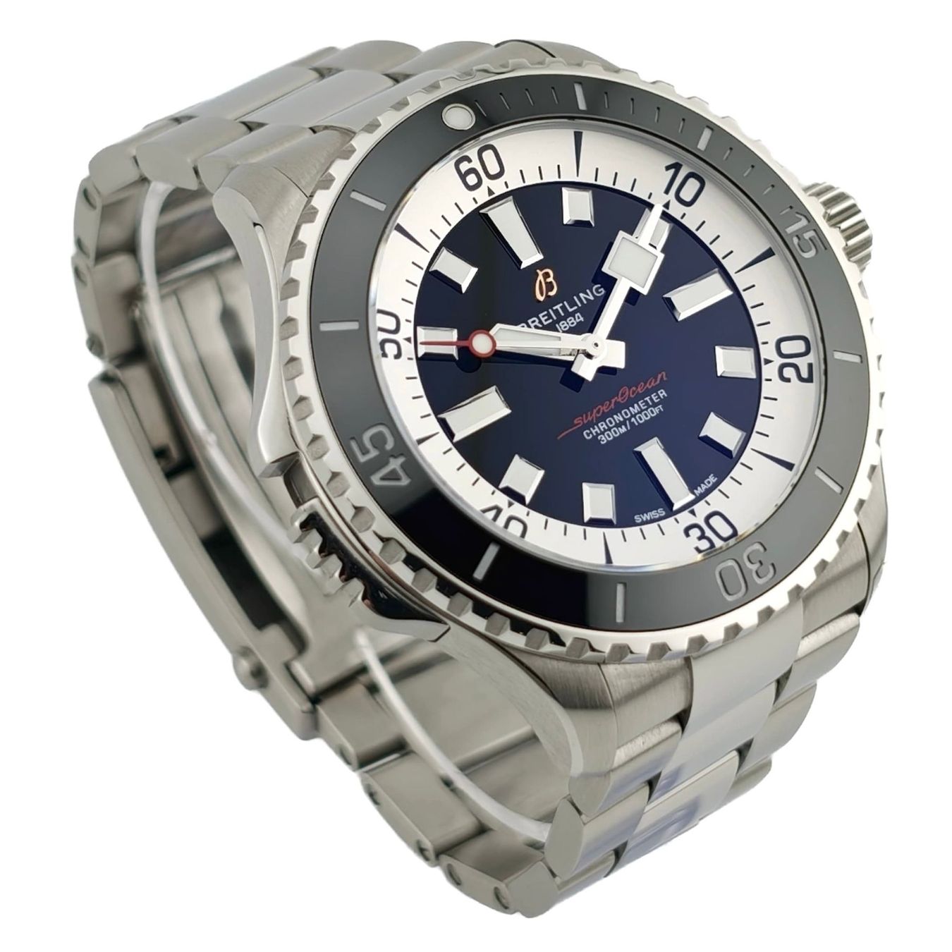 Breitling Orologi: Breitling Superocean Automatic 46 (Full set 08.2026) – Nuovo (secondo la descrizione) da Montreux venduto da CashPay_Montreux 5