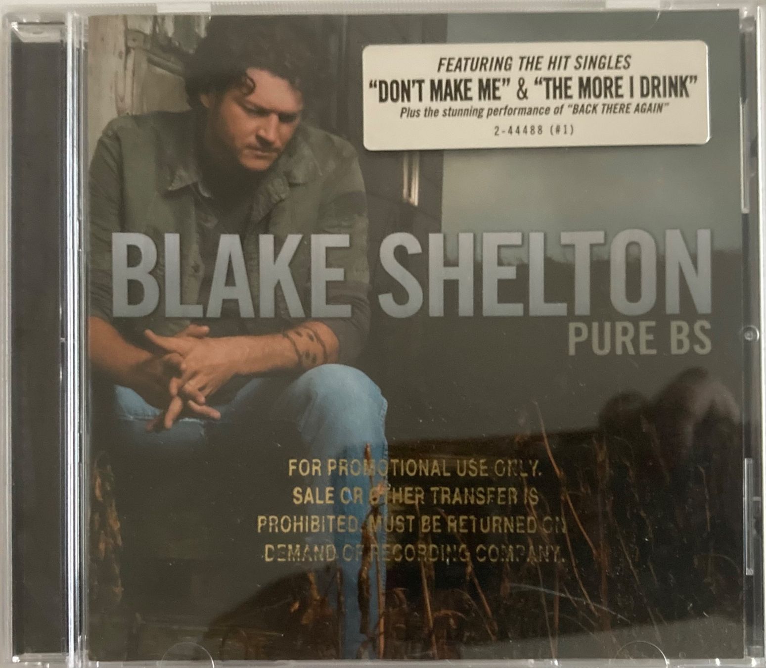 CDs: BLAKE SHELTON  - PURE BS – D'occasion à Poliez-Pittet par Newtown-Records