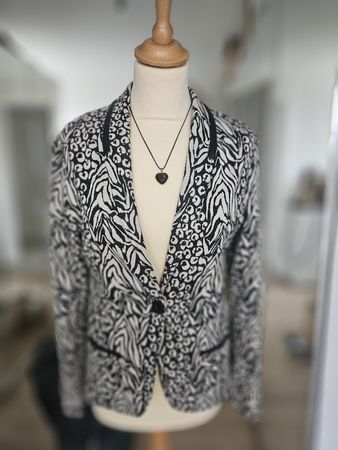Blazer maille très confortable M (38)