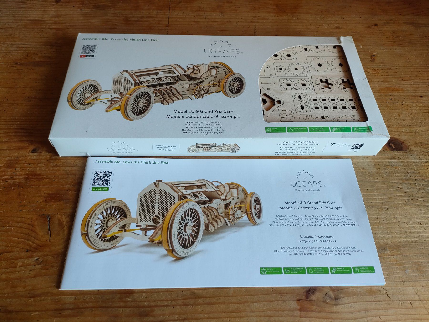 Ugears Kit di modellismo & Modellini statici: Ugears - mechanisches Holzmodel – Nuovo e nell'imballaggio originale da Romanshorn venduto da Kattamaran 1